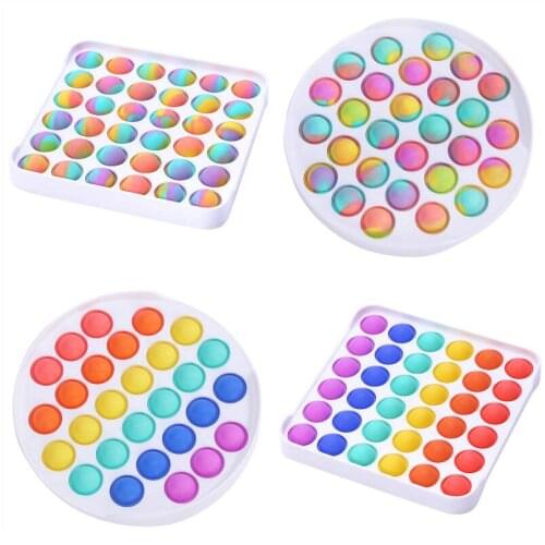 Push Bubble Autism New Fidget Toys Special Needs Stress Reliever Helps Relieve Stress And Increase Focus Soft Squeeze Toy