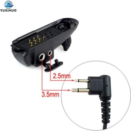 New Waterproof Walkie talkie Headset Accessories baofeng uv-9r plus BF-A58 BF-9700 UV-XR Audio Adapter for Motoluola M Interface