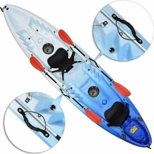 1 Pair Replacement Marine Boat Carry Handle for Kayak Yacht Canoe Raft Black