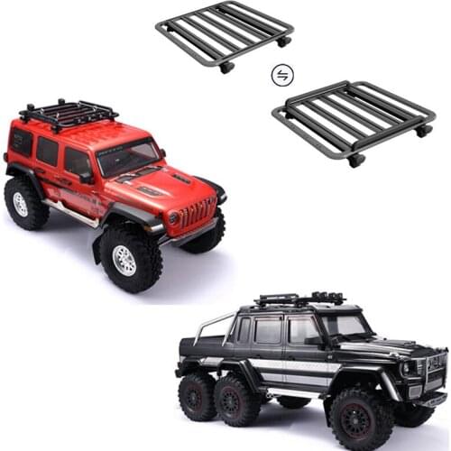 TRX4 Trx6 Axial Scx10 III Third Generation Jeep 1:10 Model Car Metal Luggage Rack
