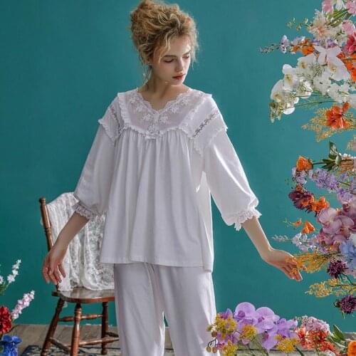 晗琇居 Womens Summer Pajamas