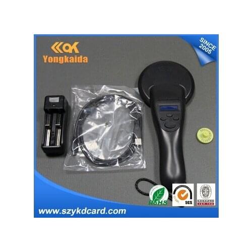 Yongkaida Long Range 134.2KHz Animal RFID Reader For Microchip/Ear Tag