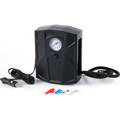 12V Car Tyre Inflator 100PSI For Car Trunk Vehicle Electric Inflatable Air Pump Tire Pressure Fast Inflating Switch Button