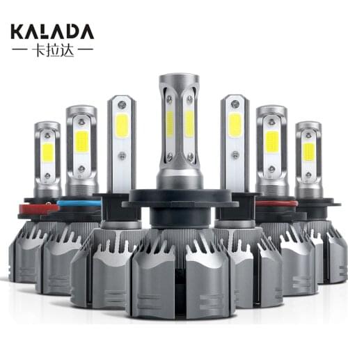 2X H4 Hi/Lo Beam Lamp H7 H11 H8 HB4 H1 H3 9005 HB3 50w LED car headlight bulbs for car accessories 6000K white led fog light