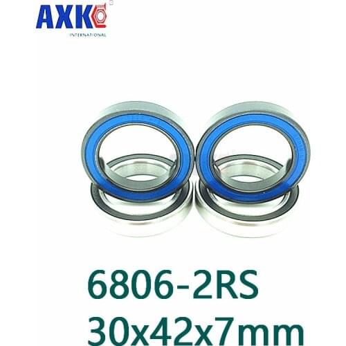 2019 New Rolamento Axk Free Shipping 2pcs 6806 61806 2rs Si3n4 Ceramic Ball Bearing Rubber Sealed Bb30 Hubs 6806-2rs 30x42x7mm