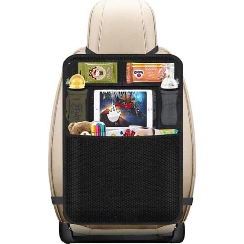 2pcs Car Seat Storage Bag Multifunctional Storage Bag Car Hanging Anti-Kick Back Durable Hanging Driving Car Accessories