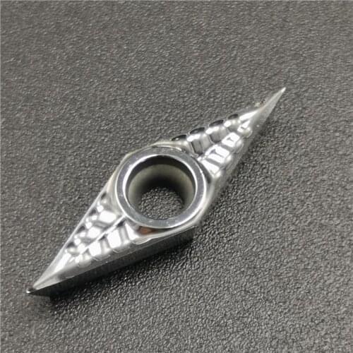 20pcs lathe tools VCGT110302 AK H01 Aluminum Insert VCGT 110302 Lathe Cutting Tools Aluminum Copper Processing Carbide Inserts