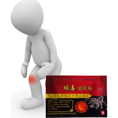 24Pcs scorpion Venom Analgesic Plasters Joint Neck Muscle Back Pain Chinese Medical Herbal Pain Relief Patch wholesale