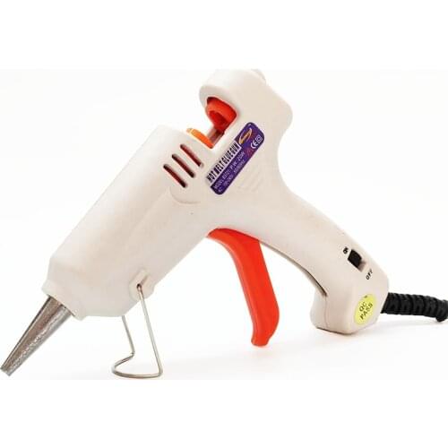 Hot Melt Glue Gun EU plug,20W, 110-240V for Home DIY Glue Gun plus 12pcs 7mm glue stick, 1pcs/lot