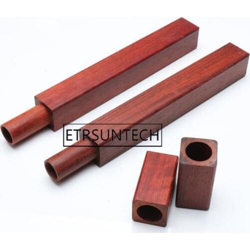 50pcs Wood Incense Tube Indoor Natural Square Wooden Incense Stick Tube Holder for Home Bedroom Fragrances