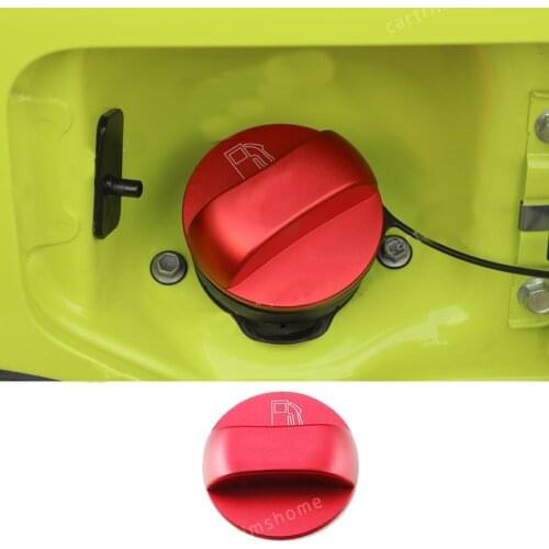 Aluminum Red Gas Fuel Tank Cap Oil Tank Cover Cup Fit For Suzuki Jimny 2010-2019