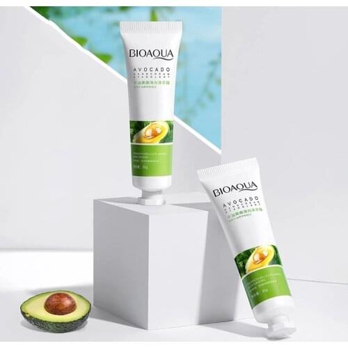 Avocado Moisturizing Hand Cream 100% Plants Essence Nourishing Anti Chapping Oil Control Repairing Portable Mild Hand Care
