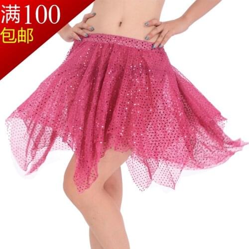 Bellydance Costume Promotion 2016 Limited Sale Women Polyester Spandex Bellydance Woman Belly Dance Skirt Sexy India Q05