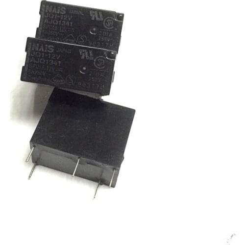 Free shipping power relay JQ1-12V JQ1-12VDC JQ1-DC12V 5A 5pins 2PCS/L0T