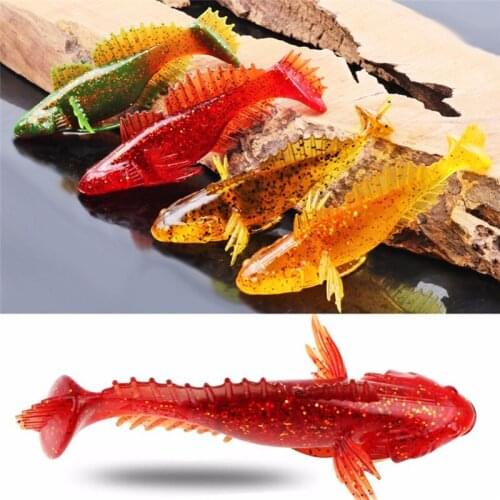 Bionic Bait Lure Soft Vivid Lifelike High Quality Soft Angling Spinner Fishing Simulation Flying T Shape Tackle Tools#292216