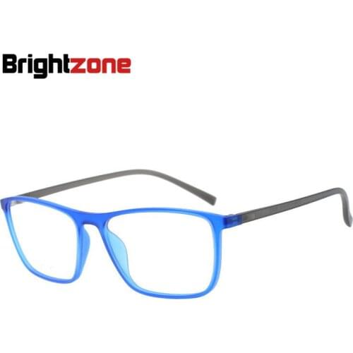 Brightzone Men Prescription Glasses Ultra Light Fashion Diopter Clear Transparent Myopia Optical Prescription Eyewear Women