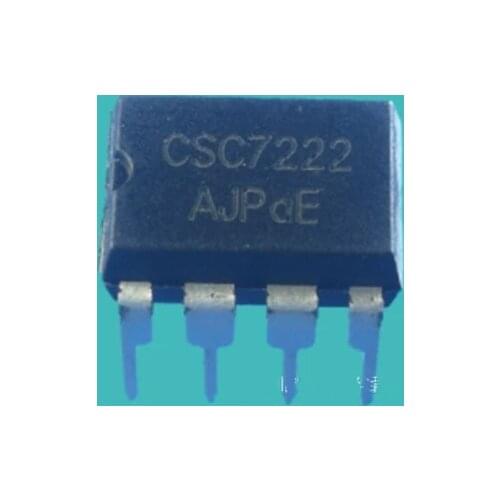 20piece~50piece/LOT CSC7222 DIP-8 C7222 DIP8 12W switching power management chip built-in 700V NEW Original In stock