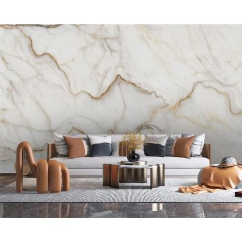 Beibehang papier peint Custom bedroom living room decoration painting glitter gold abstract marble TV background wallpaper paper
