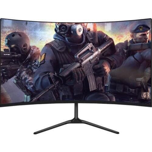 Curved 1920x1080 HDMI Vga Monitor, White, 32",Gaming Monitor For Pc,Monitor Gamer