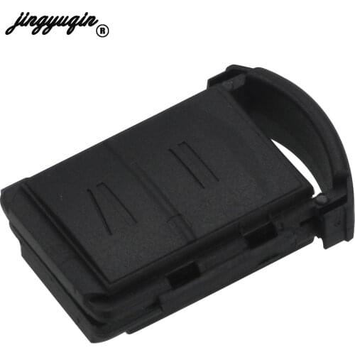 Jingyuqin 2 Buttons Remote Fob Car Key Case Cover Shell replacement housing For Opel Vauxhall Corsa Meriva Combo Car Styling