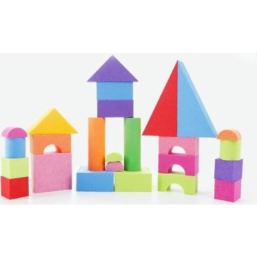 Creative Useful Building Blocks Capsules Premium EVA Foam Soft Blocks Safe Nonpoisonous Educational Toys Baby Toys Soft Toys