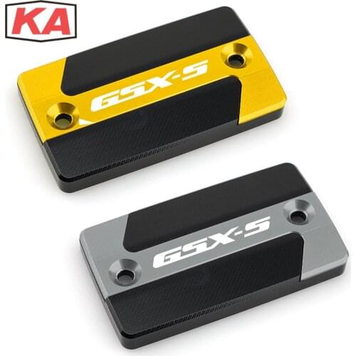 Logo GSX-S For SUZUKI GSXS750 GSX-S750 2016-2021 Motorcycle Front Brake Fluid Reservoir Cap Oil Tank Cover Protector GSXS 750