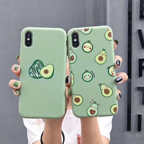 Fruit Cute soft case for iphone 12 mini 11 pro x xs max xr 8 7 6 6s plus SE 2 matte silicone phone cover Cartoons coque fundas