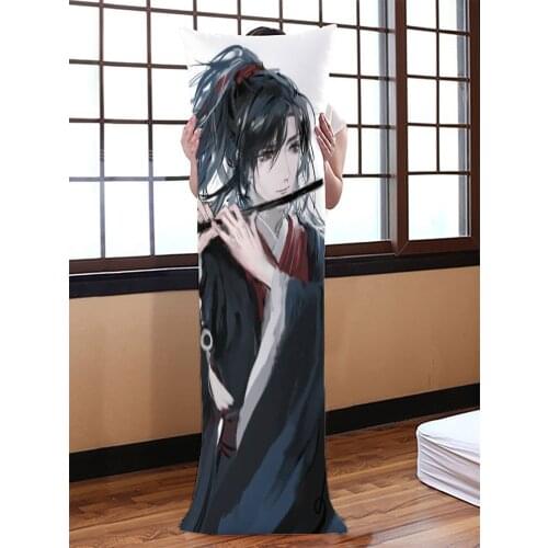 Mo Dao Zu Shi Dakimakura Hugging Body Pillow Case DIY Custom Throw Cushion Pillow Cover 7 Sizes