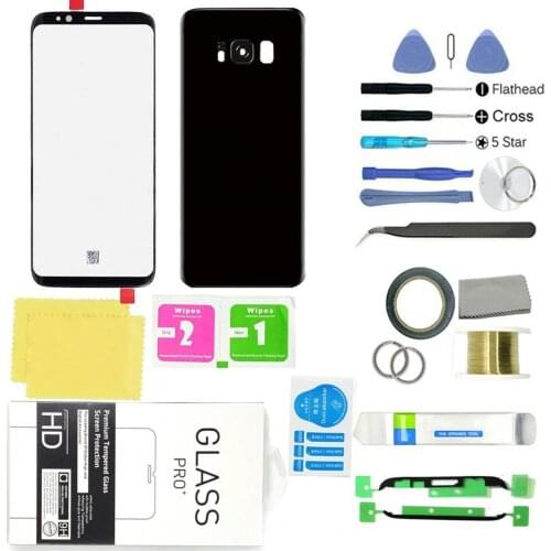 Outer Front Screen Glass Lens Replacement Tool Kit for Samsung Galaxy S8 Plus