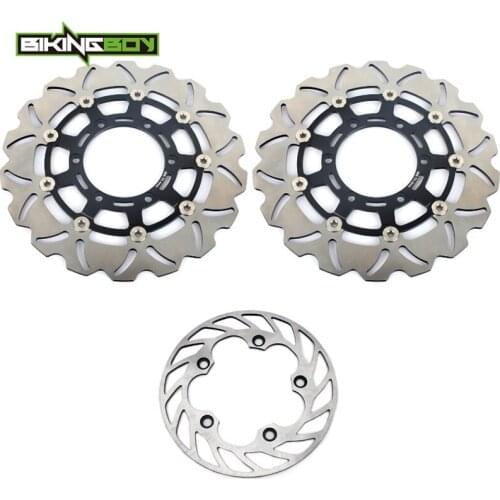 BIKINGBOY For Suzuki GSXR 1000 ABS 17 18 19 20 21 GSX-R 1000 R ABS Front Rear Brake Discs Rotors Disks 310mm 220mm Motorcycle