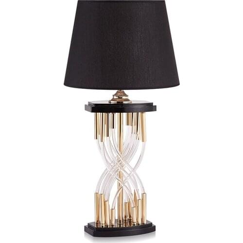 Nordic led stone crystal table lamp lampara de mesa lampara escritorio dining room lamp