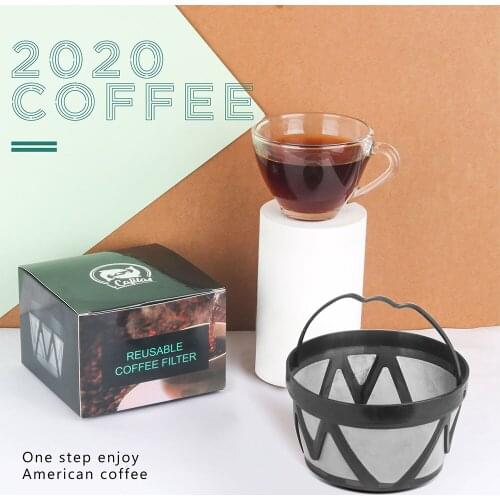 Refillable Coffee Filter For Mr coffee CGX20 Morphy Richards 162 Reusable Basket Cup Style Brewer Tool Coffee & Tea Maker