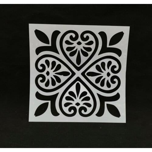 15*15 Creative Layering Stencils Spray stencil DIY Scrapbook photo album Decorative Embossing DIY Card Crafts