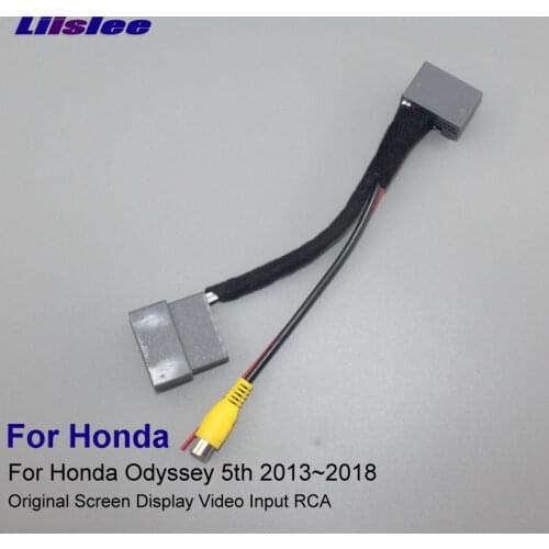 24 Pins RCA Adapter Wire For Honda Odyssey 5th (RC1-RC2) 2013-2018 Reverse Camera Original Display Input Cable