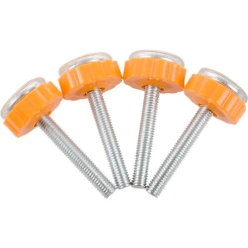 4pcs Pressure Baby Gate Screw Threaded Spindle Rods Walk Thru Gates Accessory - M10 x 10MM