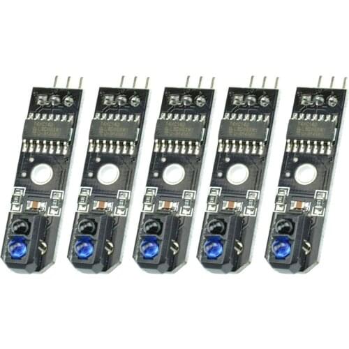 5Pcs IR Infrared Line Tracker Sensor Track Follower Sensor TCRT5000 Obstacle Avoidance For Arduino AVR ARM PIC DC 5V