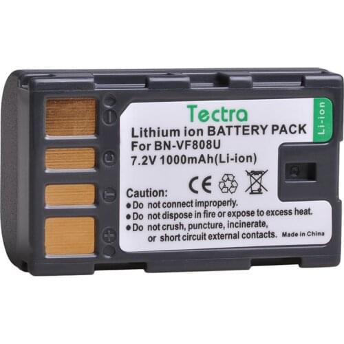 1pc 7.2V 1000mAh BN-VF808U BN-VF808 BNVF808 Li-ion Battery for JVC GZ-HD7 GZ-MG575 GZ-MG555 GR-D750 GR-D760 Camera
