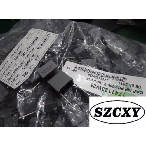 Free Shippi MKP82 0.1uf/630v 100nf u1 104 FOOT15MM film capacitance