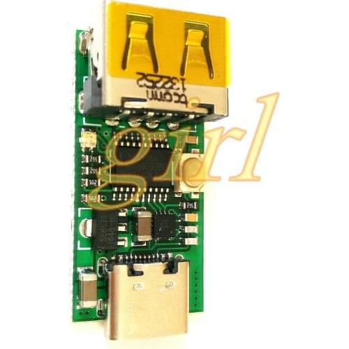 Type-C fast charge trigger flip-flop detector USB PD decoy