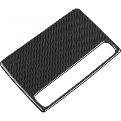 Carbon Fiber Car Navigation Decorative Frame Strip Cover Trim for A3/S3 2014 2015 2016 2017 2018 2019