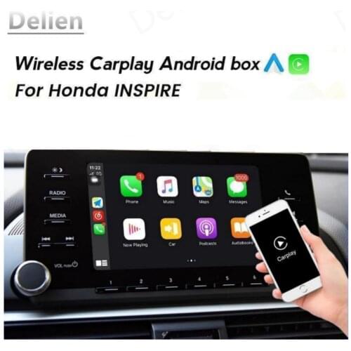 Delien Wireless Apple Carplay For Honda INSPIRE Android Auto car multimedia playback module Nondestructive installation