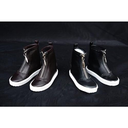 N01-X052 children handmade toy 1/3 1/4 Doll Accessories BJD/SD doll Zipper casual shoes sneakers 1pair