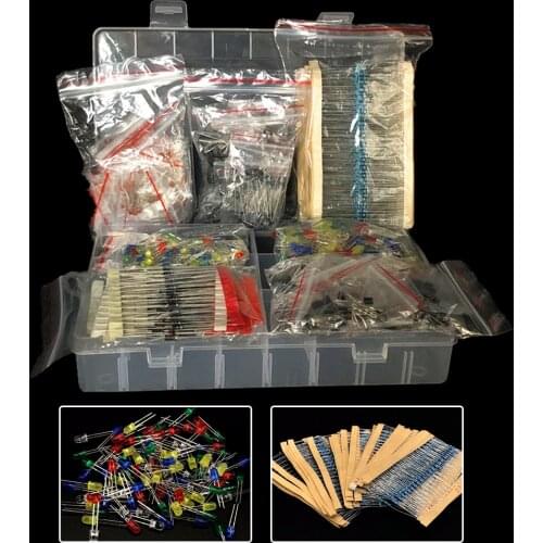 Diodes Electronic Component Electrolytic Transistor Kit Set Metal film