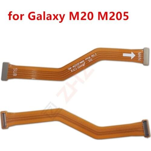For Samsung m20 m205 Mainboard Flex Cable Logic Main Board Motherboard Connect LCD Flex Cable Ribbon Repair Spare Parts
