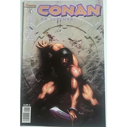 CONAN legend No. 5, ED PLANETA, year 2005, author KURT BUSIEK, COMIC BOOK, 1 SPANISH EDITION