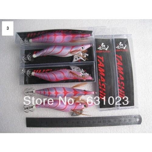 MR OCTOPUS 10pcs fishing lure,squid jig.squid hook,3.5# ,13.5cm 21g,3