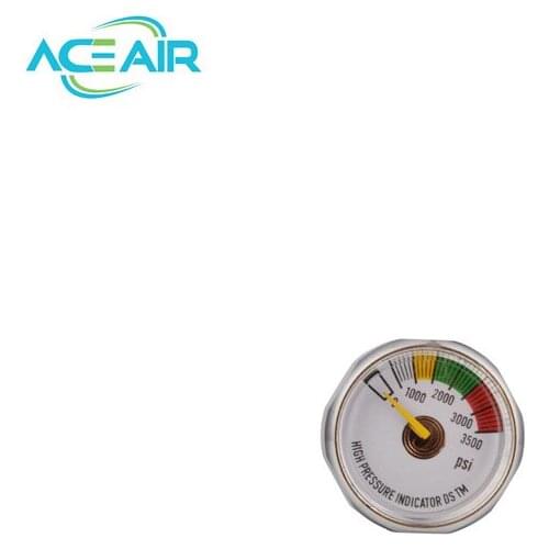 PCP Paintball Pump Scuba Diving Valve Gauges M10x1 5MPA/40MPA/400BAR/3500PSI/4500PSI