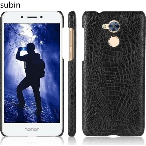 Leather Crocodile Pattern New arrival for Huawei Honor 6A Pro Case Retro Luxury Crocodile Skin Cover Phone Case for Huawei 6A
