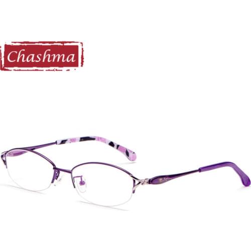 Red Presbyopia Prescription Glass Myopia Optical Degree Lenses Women Eyewear for Progressive Use