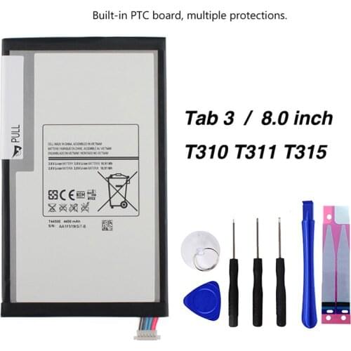 Original T4450E Tablet Battery For Samsung GALAXY Tab 3 8.0 T310 T311 T315 4450mAh